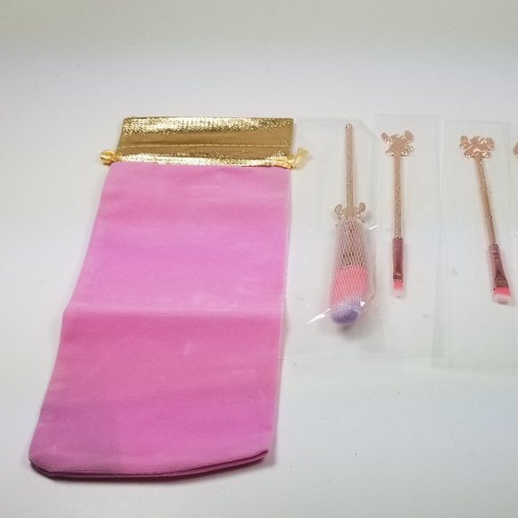 Stitch makeup brushes set of 5 enamel great quality - Picture 7 of 10